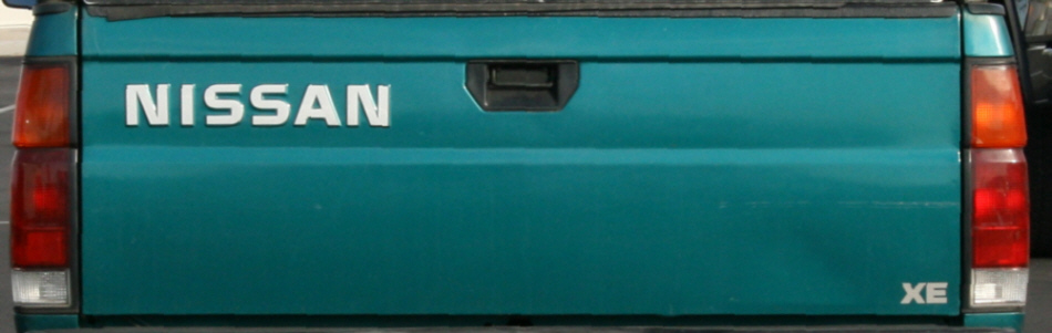 Nissan frontier tailgate decal #9