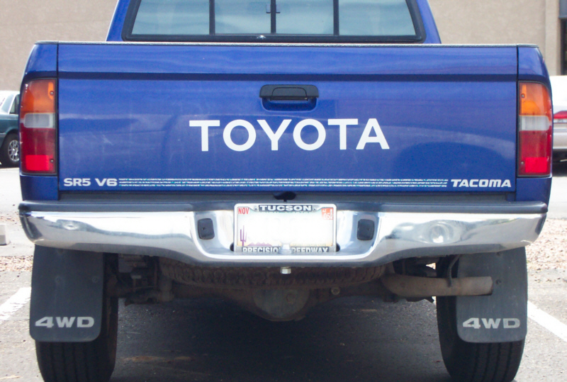 1997 toyota tailgate sticker #5
